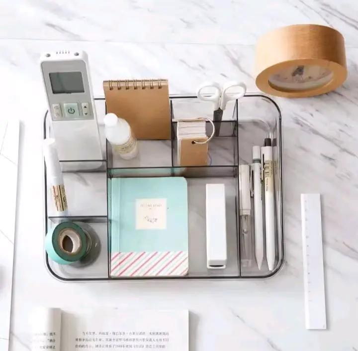 Acrylic Make Up & Cosmetic Storage Tray Organizer Beauty & Cosmetic Storage Household Storage Containers