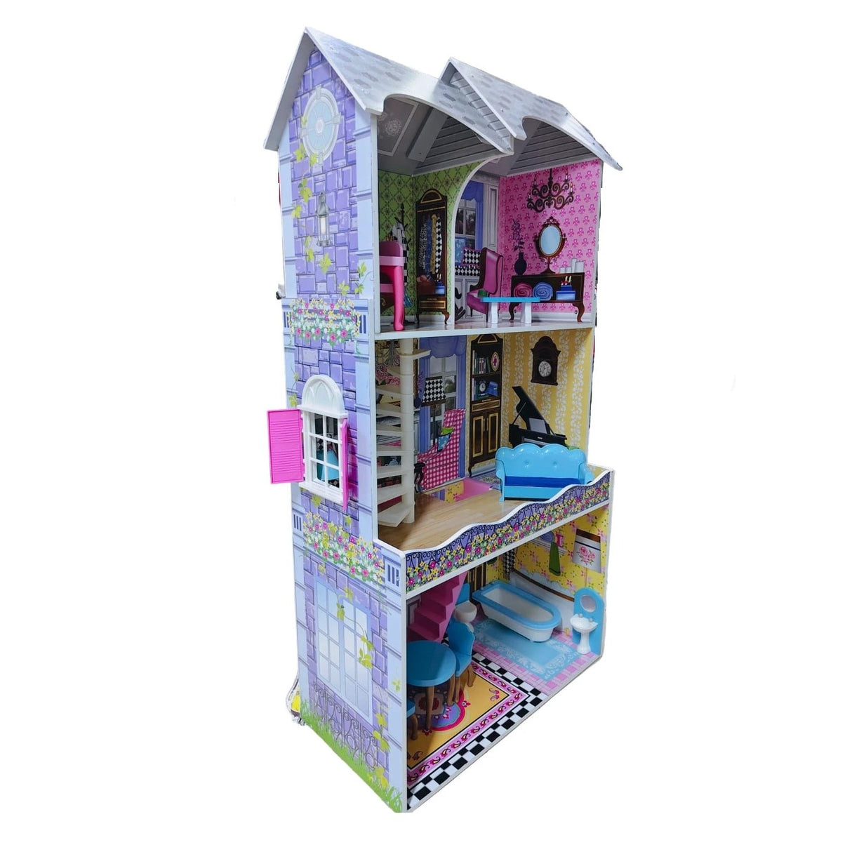 Melrose Doll House - Luxury Doll Living for Big Imagination Toys & Games Dollhouses