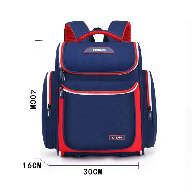 Waterproof School Bag Kids 41×29×16cm - YJ Baby Topbear Oxford Backpack Big Size