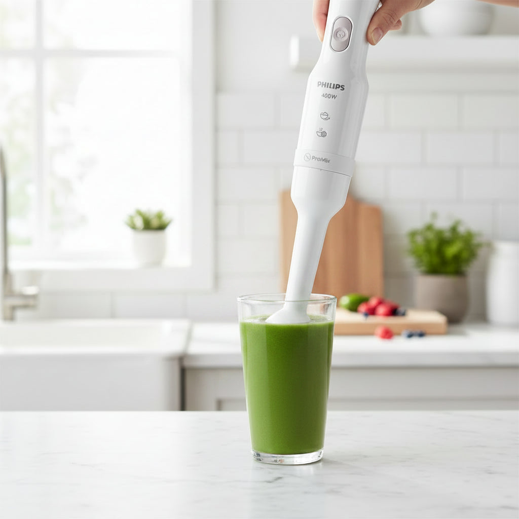 Philips ProMix Hand Blender 400W White Personal Blenders