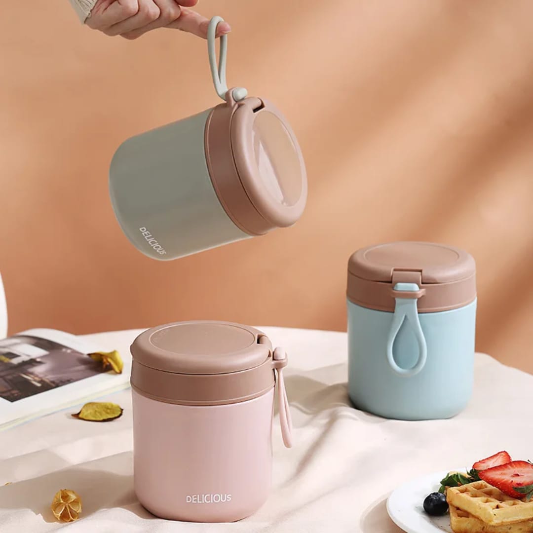 High Quality 430ml Insulated Lunch Box - Stainless Steel