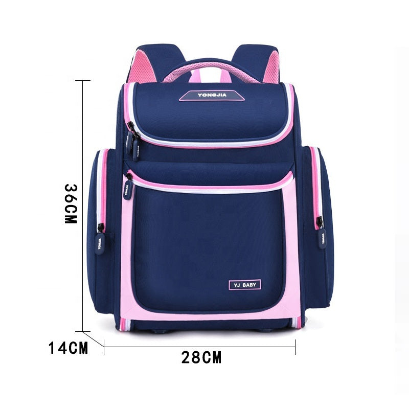 Waterproof School Bag Kids 41×29×16cm - YJ Baby Topbear Oxford Backpack Big Size