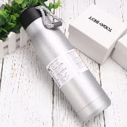 600ml Stainless Steel Flask with String Strap