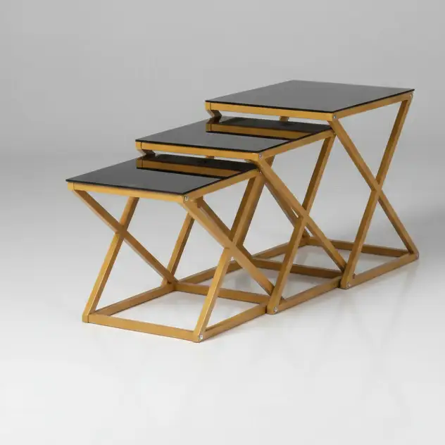 3-Tier Nesting Coffee Table Set Coffee Tables