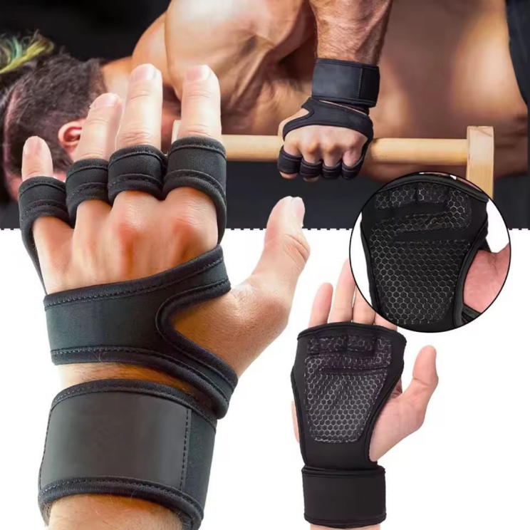 Training Sport Gloves with Wrist Support for Gym and Weightlifting