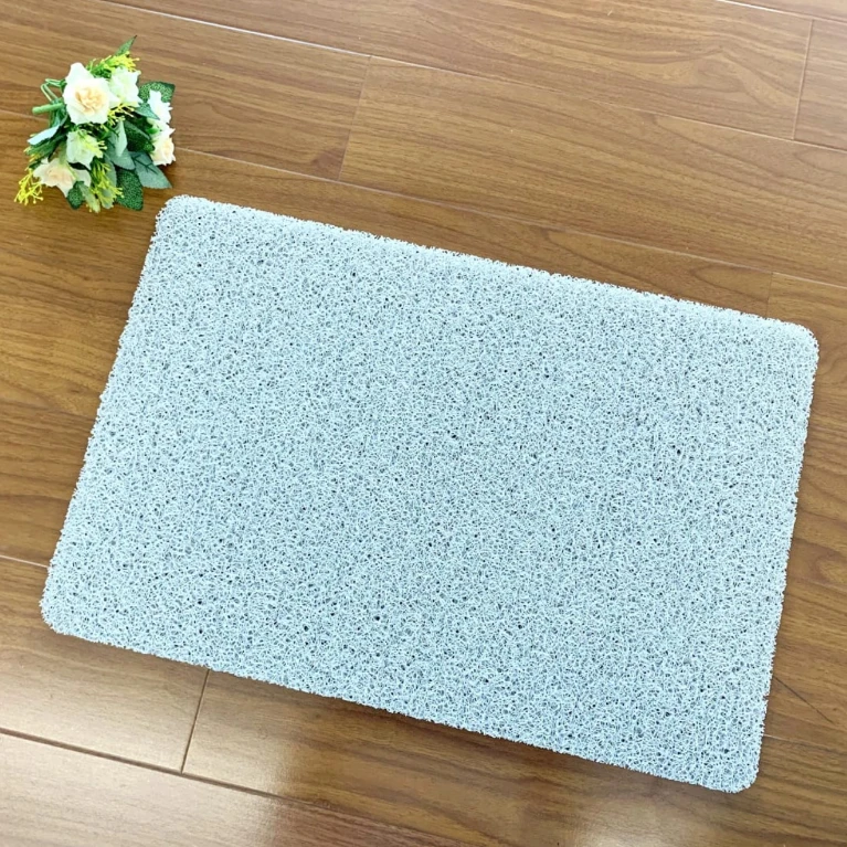 Loofah Bath Mat 50x80cm with Drainage Non-Slip Washable Home & Garden Bath Mats & Rugs