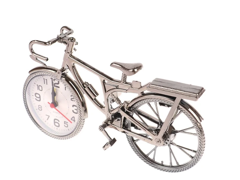 Alarm Clock - Vintage Bicycle Shape Creative Desk Clock Home Decor Alarm Clocks