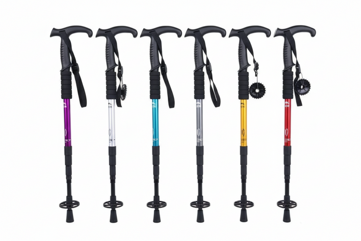 Trekking Pole - Anti-Shock Ultralight Adjustable Telescopic