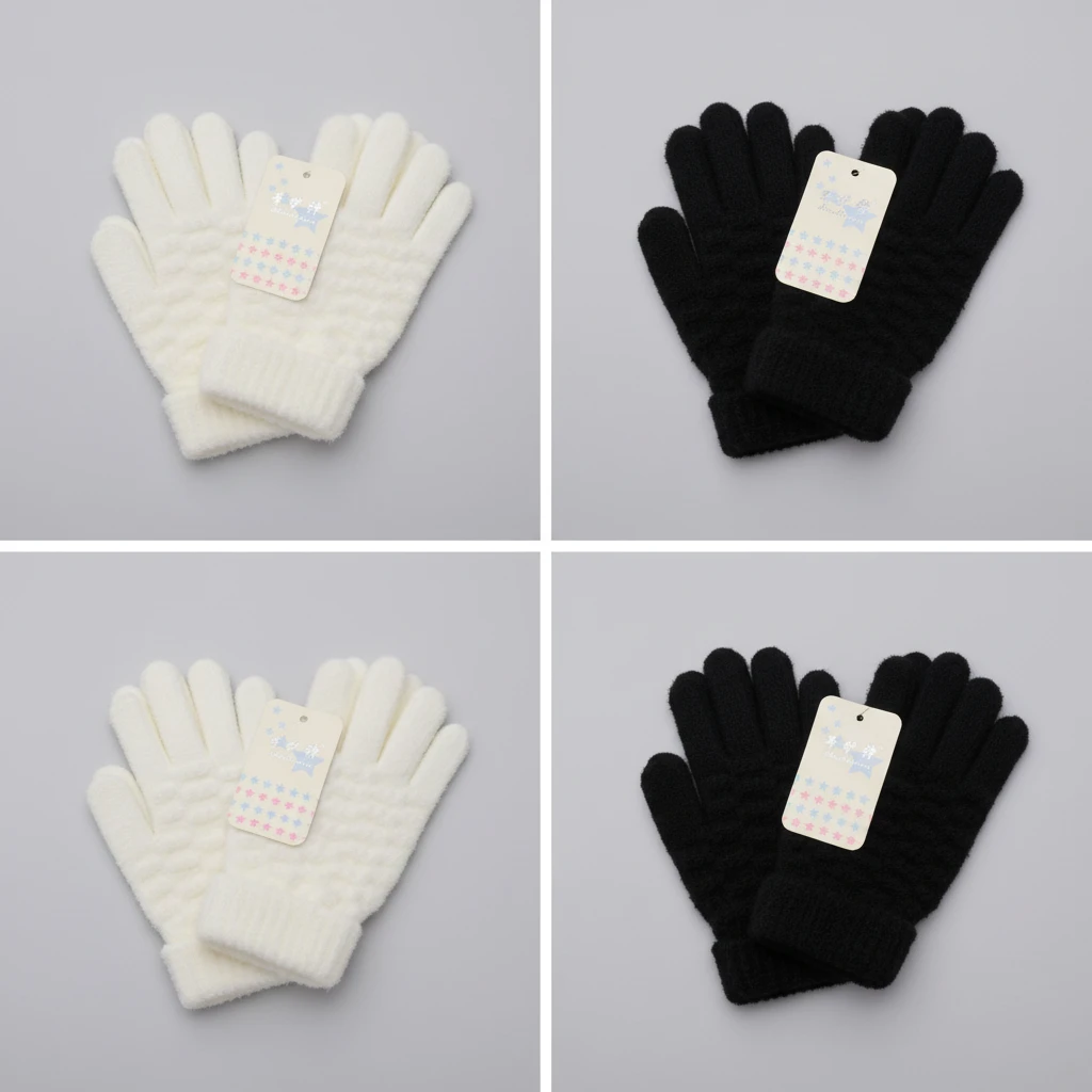 Gloves - Kids Touchscreen Winter Woolen Mittens Kids & Baby Gloves & Mittens