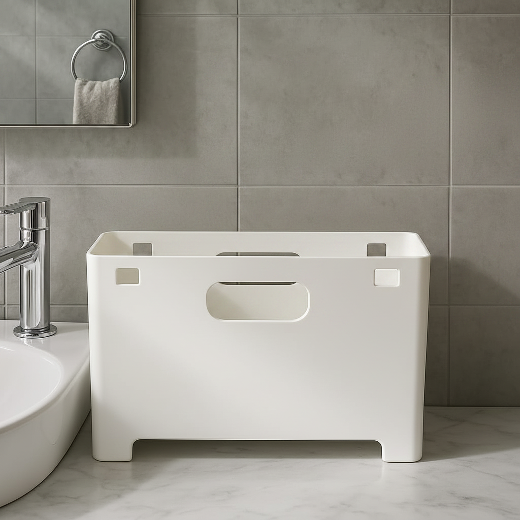 Foldable Wall-Mount Countertop Organizer Home Decor Bathtub Caddies