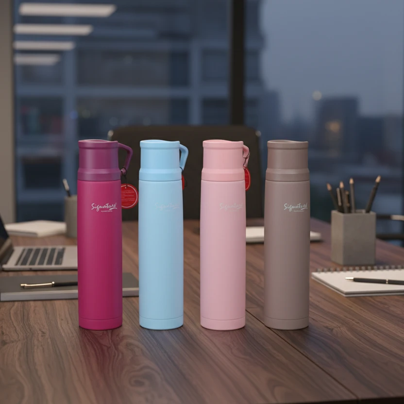Thermo Flask - Stainless Steel 1L Signature High Grade Kitchen & Dining Thermoses