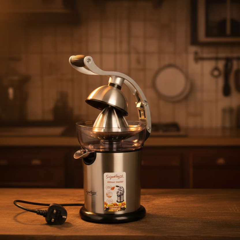 Signature Electric Citrus Juicer SG-3305 with Stainless Steel Body Kitchen & Dining Juicers