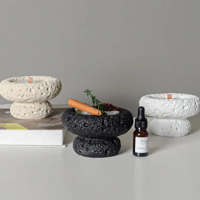 Essential Oil Diffuser - Mushroom-Shaped Stone Gift Pack Home Decor Fragrance Diffusers
