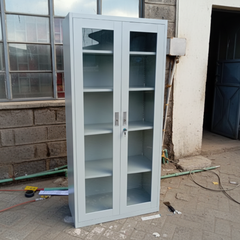 Cabinet - Glass Door Display with Shelves