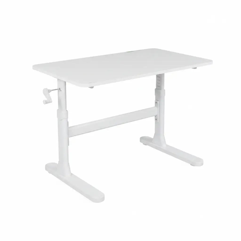 Height-Adjustable Crank Desk | Sit-Stand Study Desk Desks