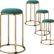 HEDMAI Vanity Stool for Bedroom Comfortable Seating with Elegant Design.