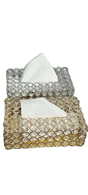 High Quality Crystal Serviette Holder – Elegant Table Napkin Stand