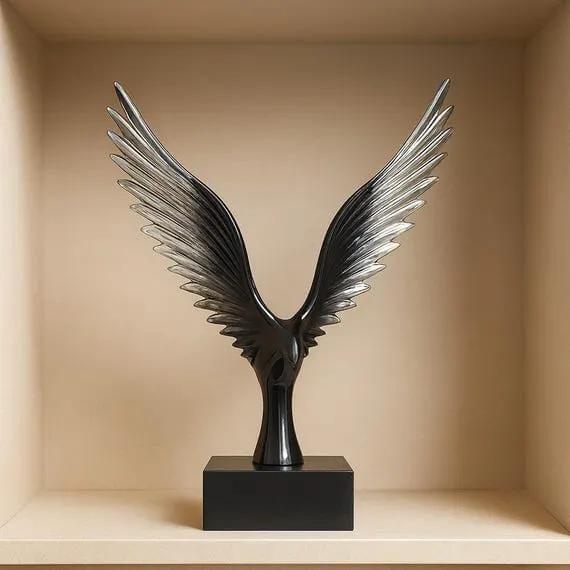 Resin Eagle Wings Figurine Home Décor Figurines