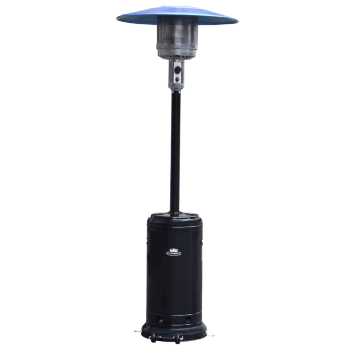 OUTDOOR GAS HEATER BLACK - RG/549
