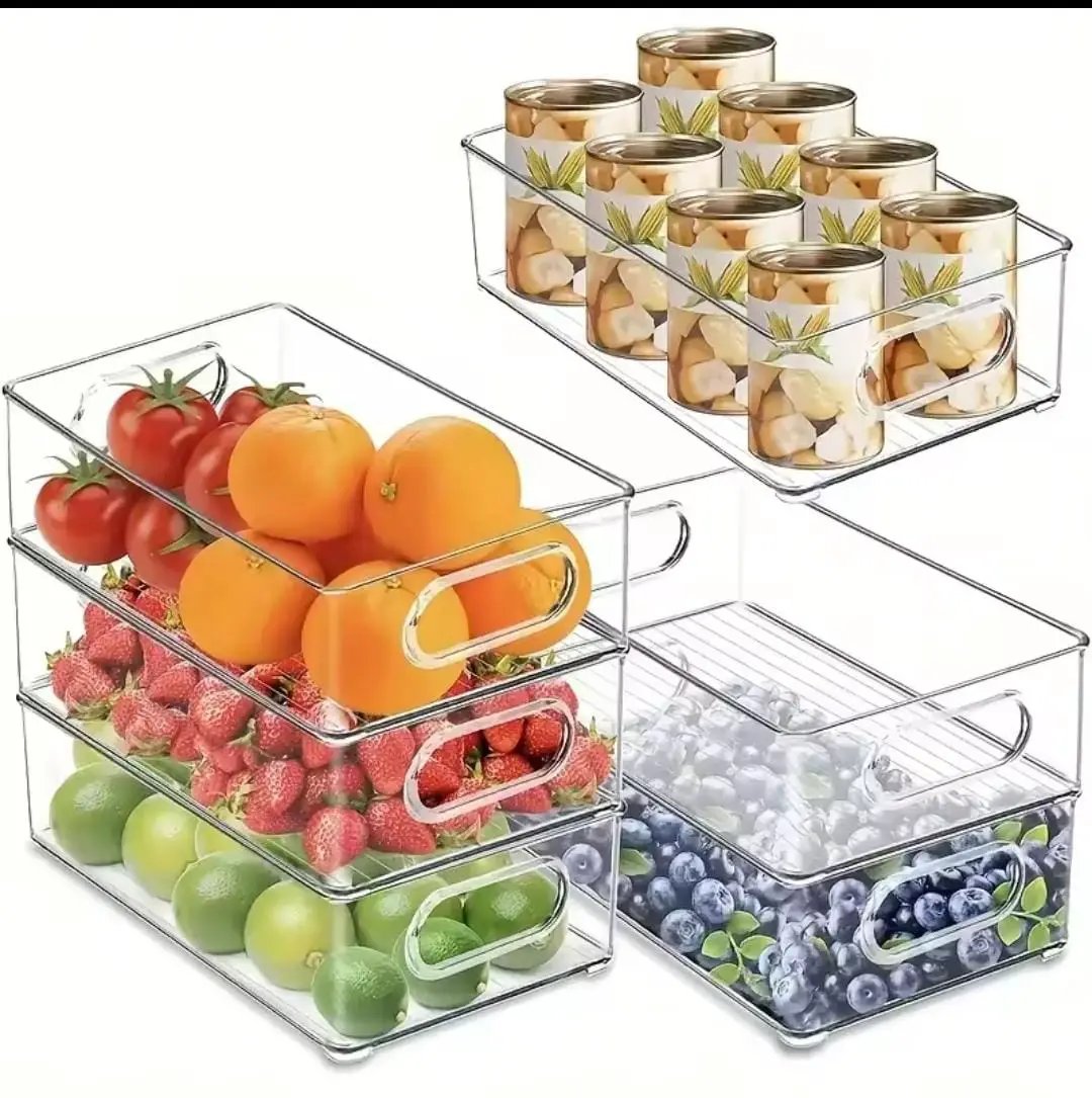 Clear Acrylic Organizer Storage Containers Household Storage Containers