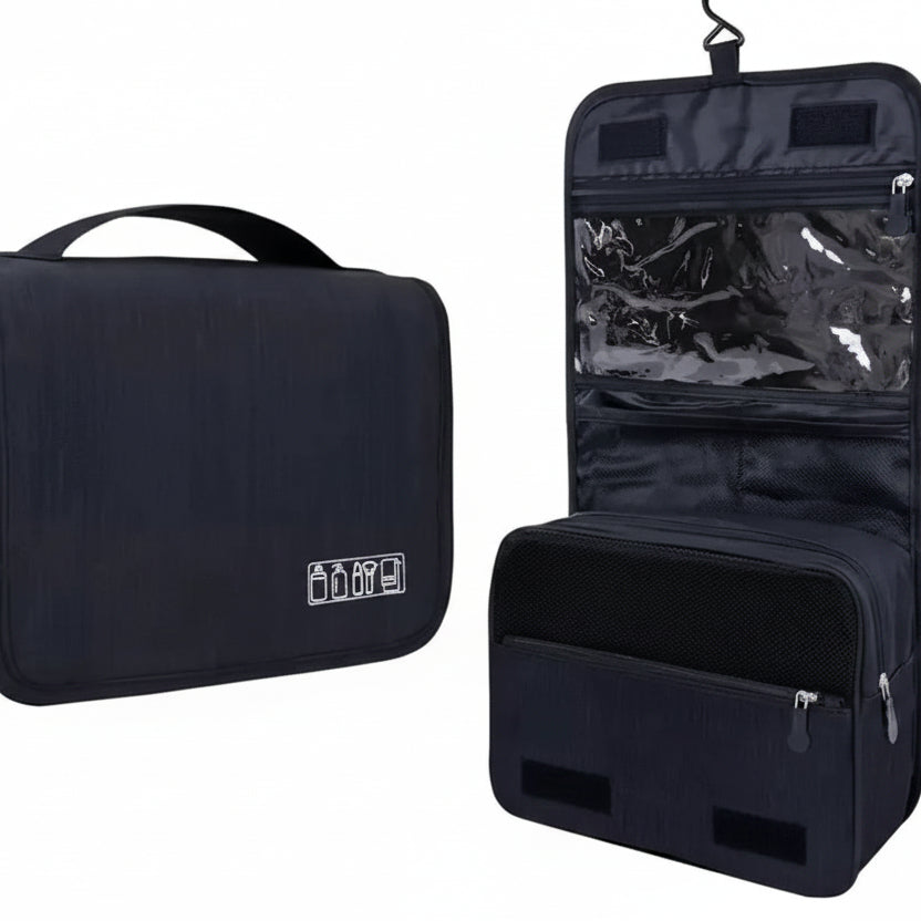 Foldable Cosmetic Bag Portable Organizer Travel Accessories Toiletry Bags