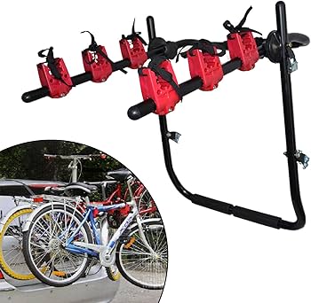 Heavy Duty 3 Bike Car Carrier Rack for Vehicle Transport