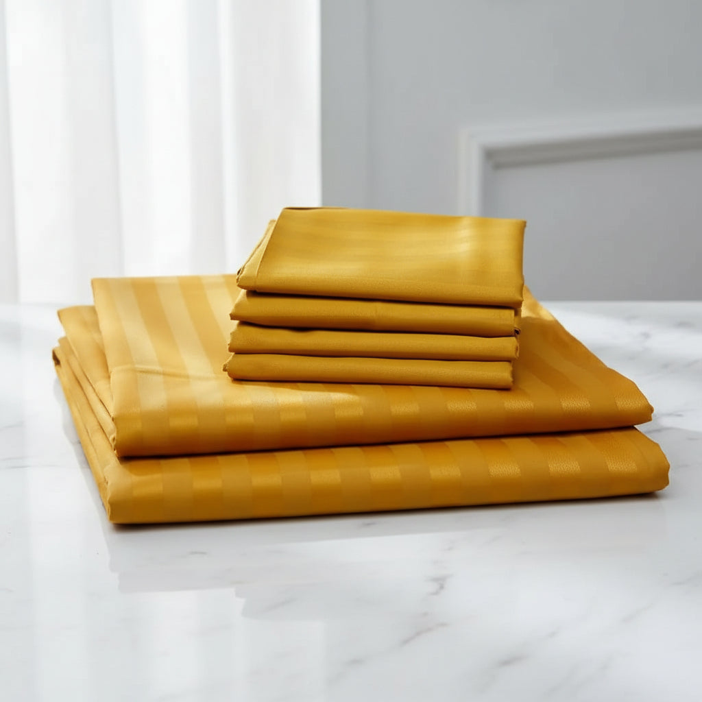 7x8 Satin Bedsheet Set Bed sheet Bed Sheets