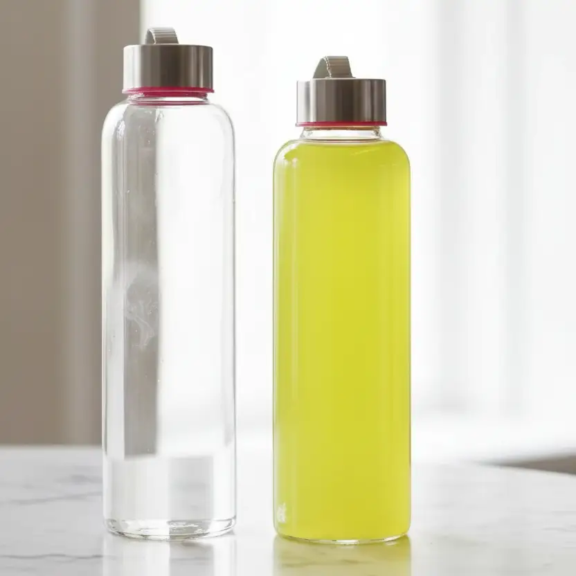Glass Water Bottle 500ml Water Bottles