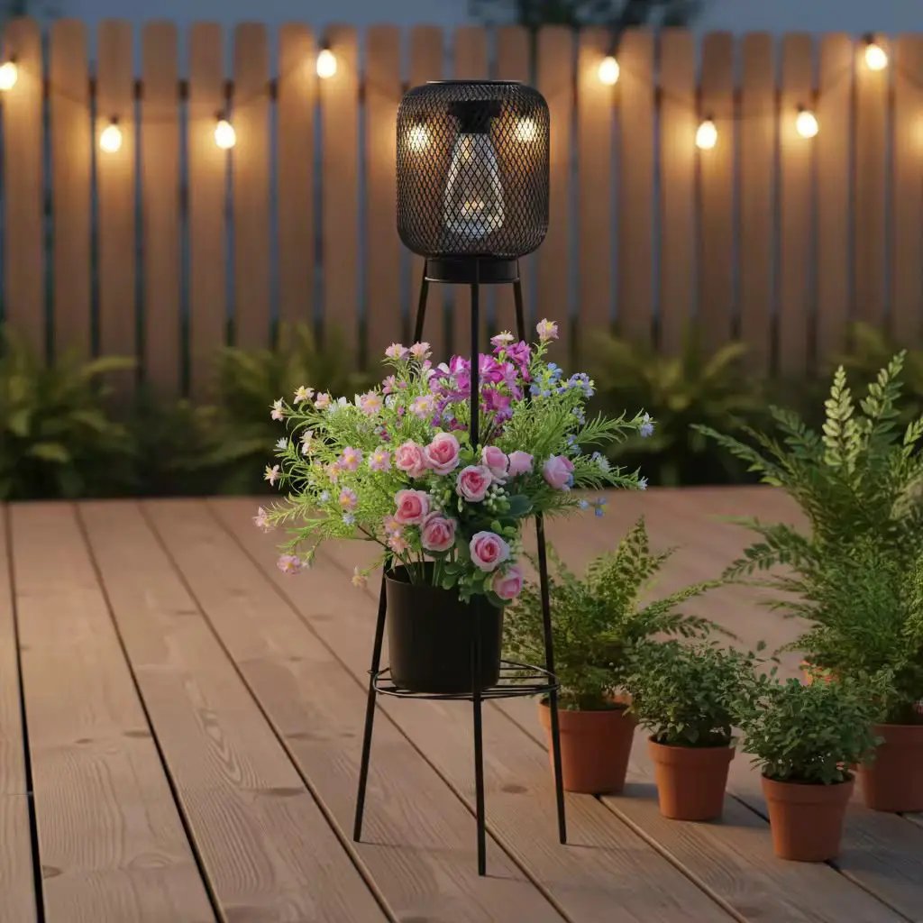 Solar Outdoor Garden Lantern Outdoor lantern Decorative Lanterns