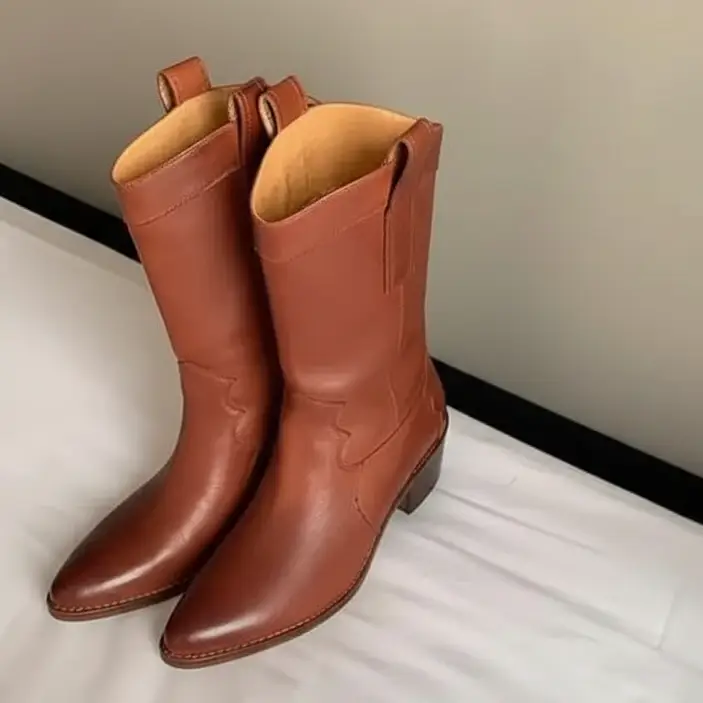 Girls Western Leather Boots Boots Boots