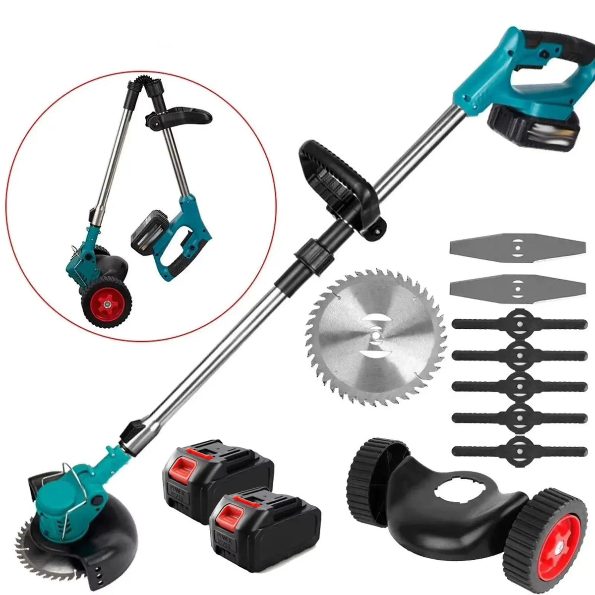 Foldable Cordless Lawn Mower Lawn mower Walk-Behind Mowers