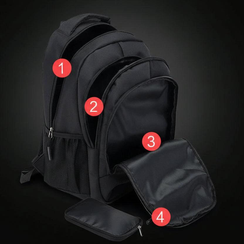 Unisex Backbag - Waterproof School & Travel Bag Back to school