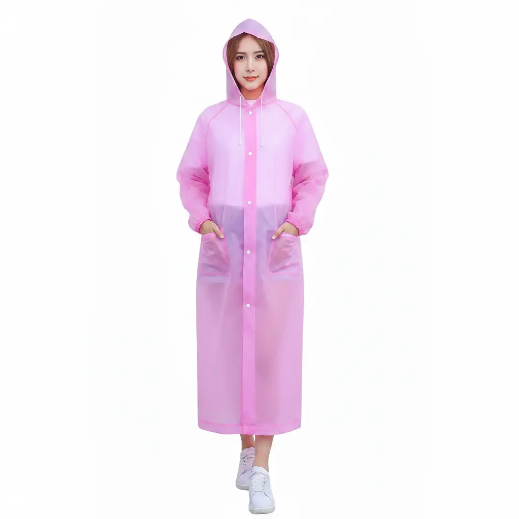 Adult EVA Hooded Raincoat Rain coat Rain Coats