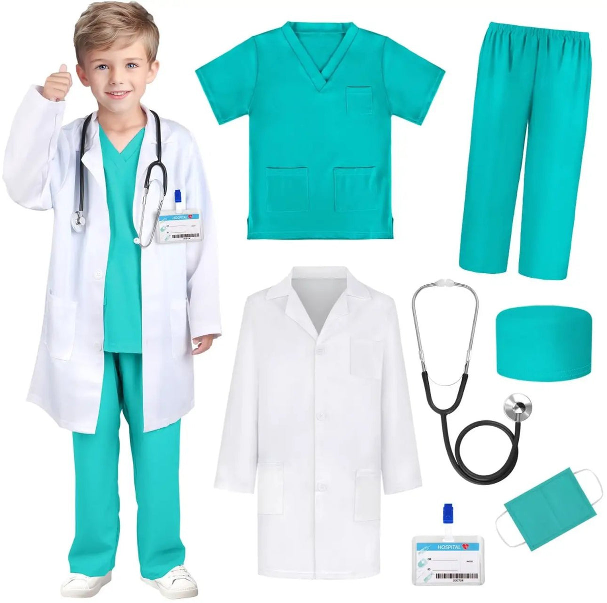 Kids Doctor Costume Set Costume set Costume Sets