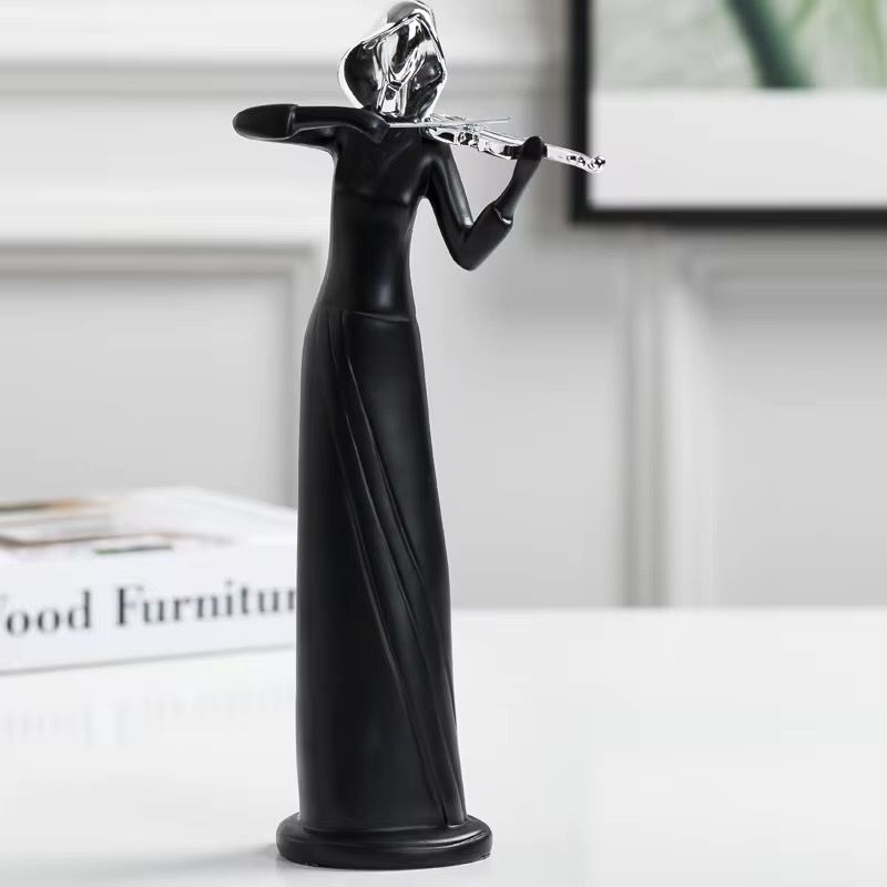 Sculpture Ceramic Décor Piece – Modern Artistic Home Ornament