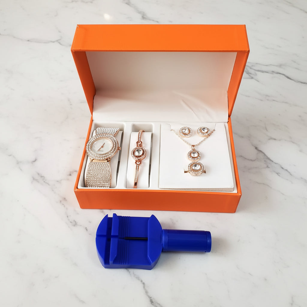 Elegant 6 in 1 Ladies Gift Set Jewelry Sets