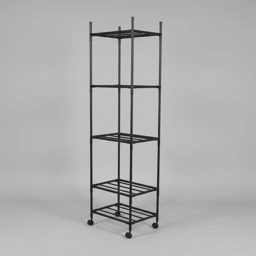 5-Tier Multipurpose Storage Rack with Hooks Storage rack Storage & Organization