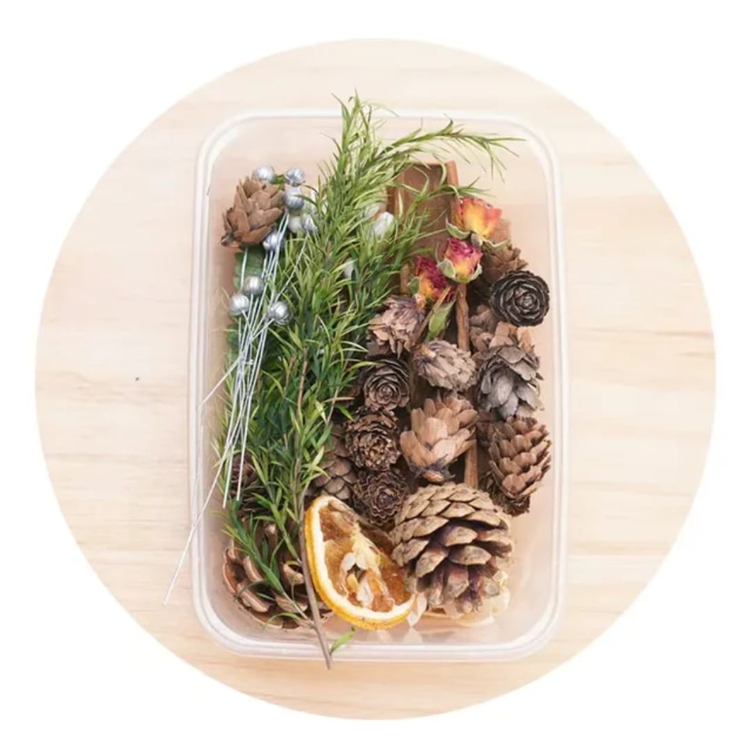 Dried Flower Aromatherapy Diffuser with Essential Oil / Potpourri