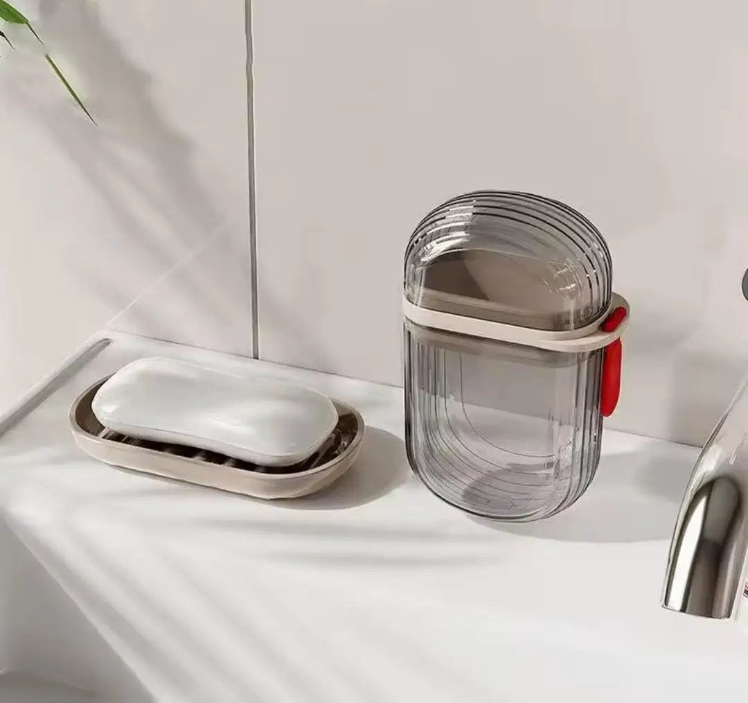Compact Portable Travel Soap Holders 3pc Set For Travelers Home & Living Soap Dishes & Holders