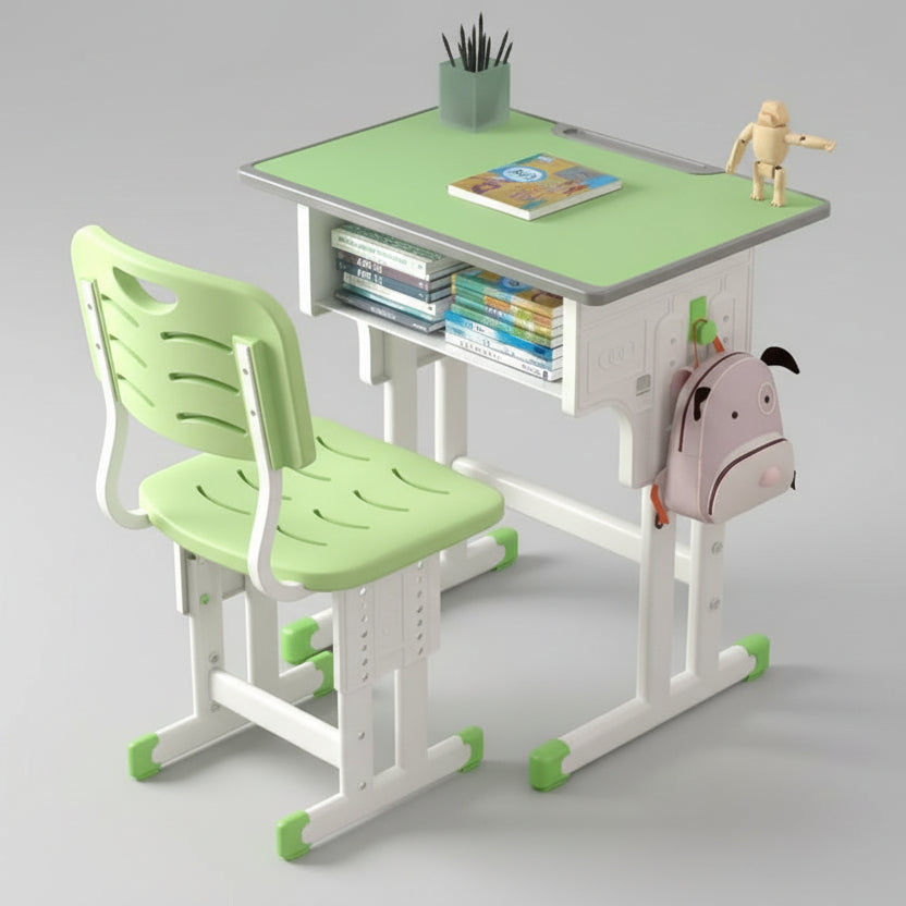 Adjustable Kids Study Table and Chair Set