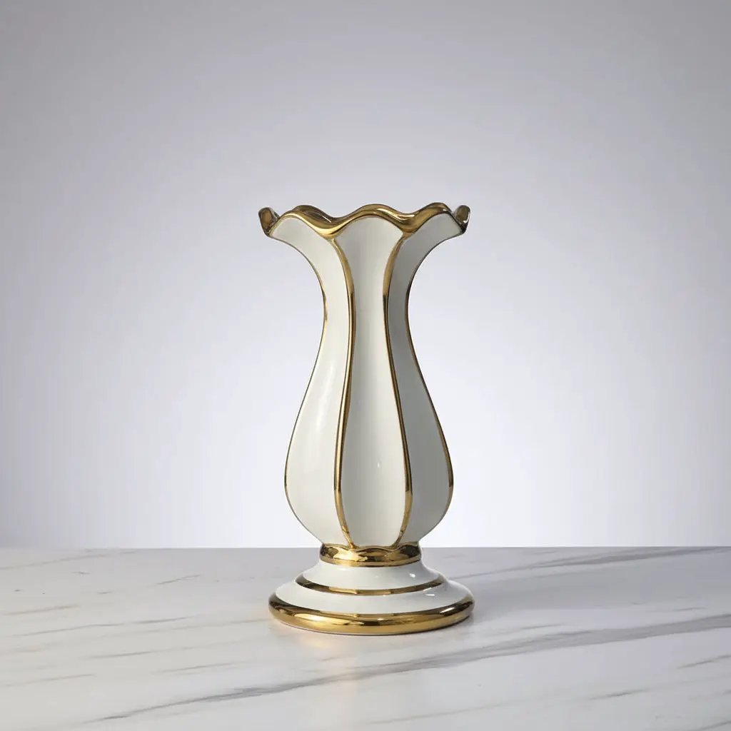 Gold Luxury Ceramic Vase Home & Garden Vases