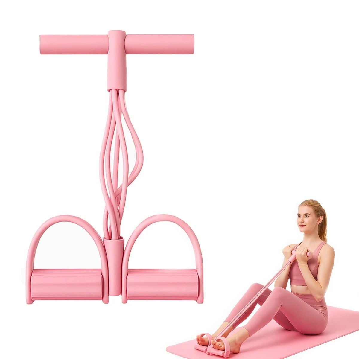 4 Piece Yoga and Fitness Workout Set for Home and Outdoor Exercise Fitness equipment Fitness & General Exercise Equipment
