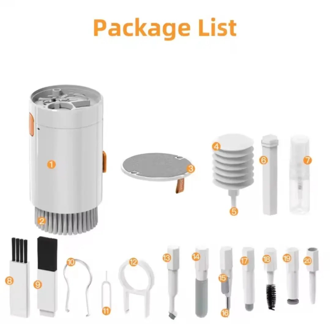 20 in 1 Gadget Cleaning Brushes Set Electronics Cleaners