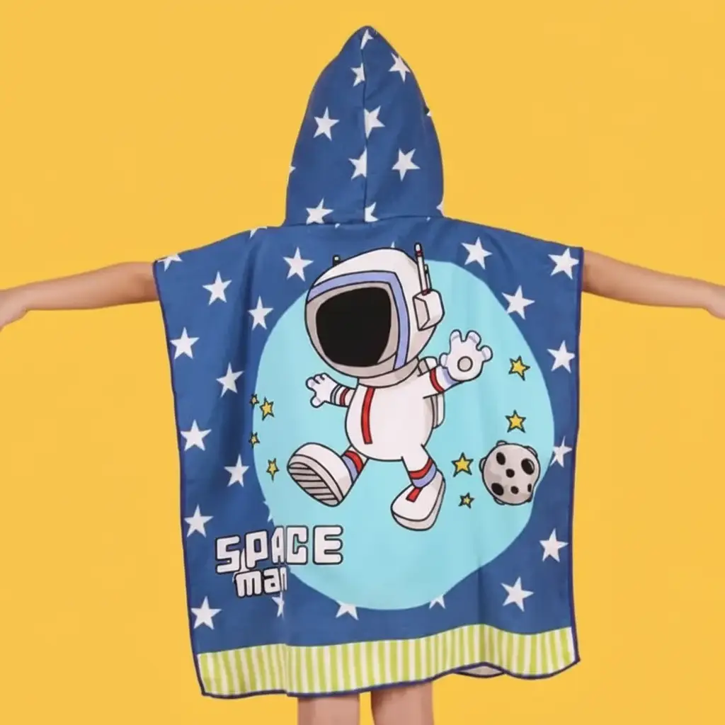 Kids Cartoon Hooded Bath Towel Bath towel Bath Towels
