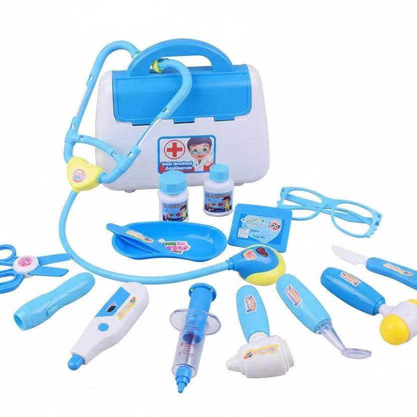 53-Piece Children Doctor Playset Educational Medical Toy Kit Baby & Kids Pretend Professions & Role Playing