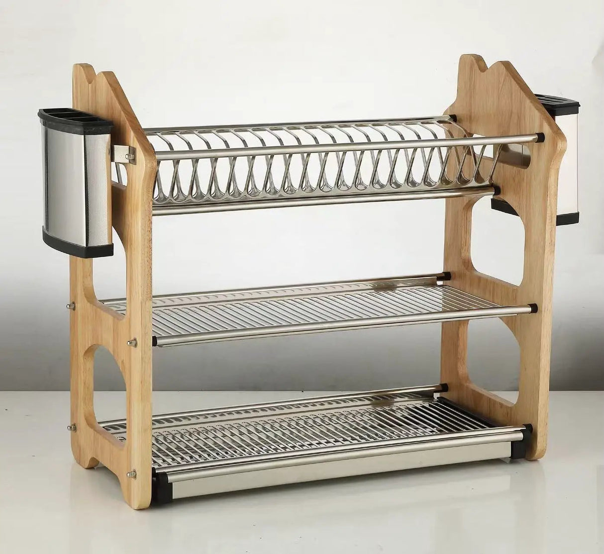 3-Layer Heavy Duty Dish Rack Dish Rack Dish Racks