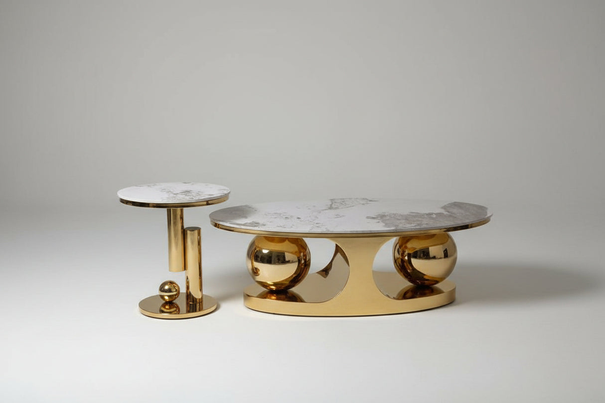 High-End Modern Coffee Table – Luxury Living Room Centerpiece