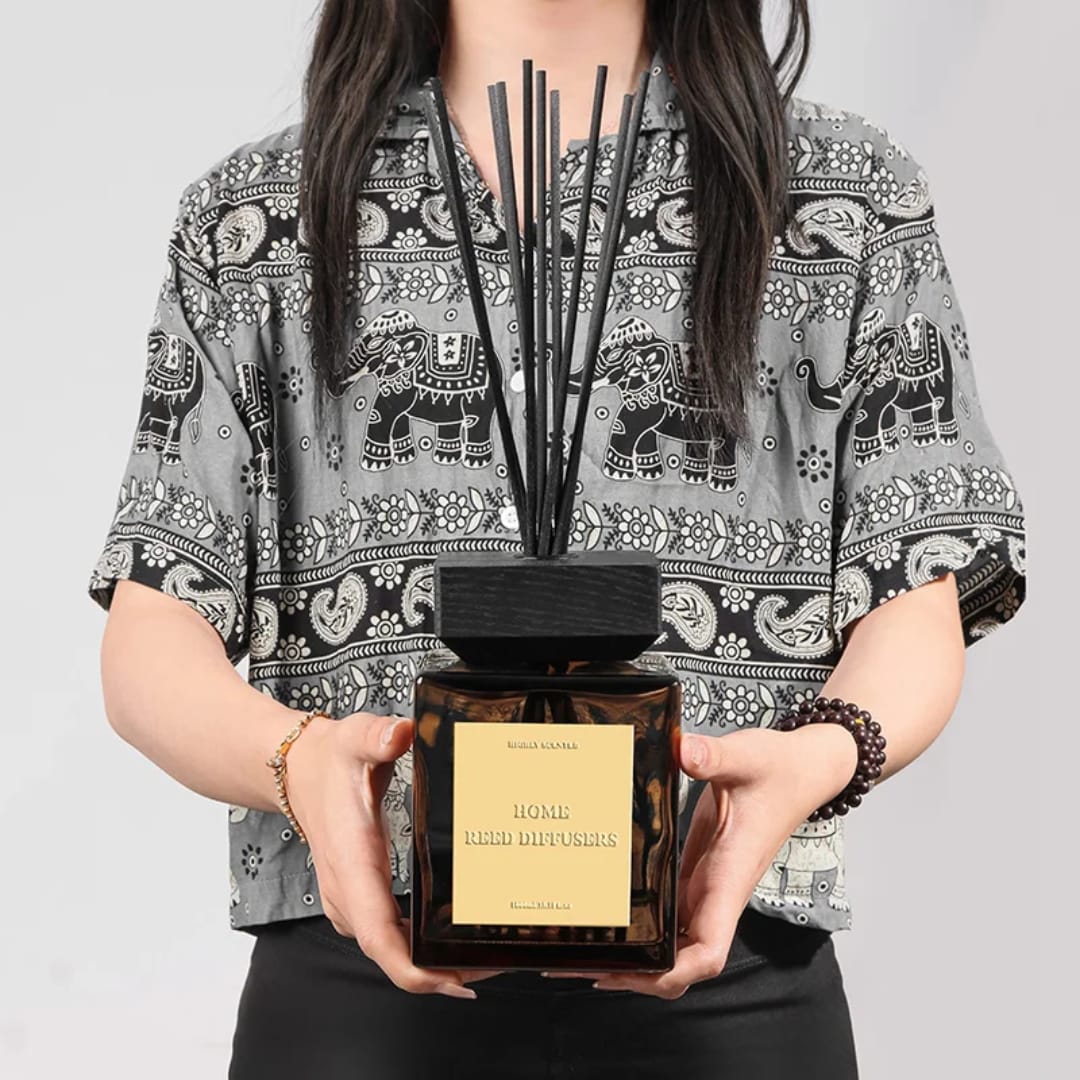 1000ml Extra Large Bottle Reed Diffuser – Vanilla & Gardenia Scents