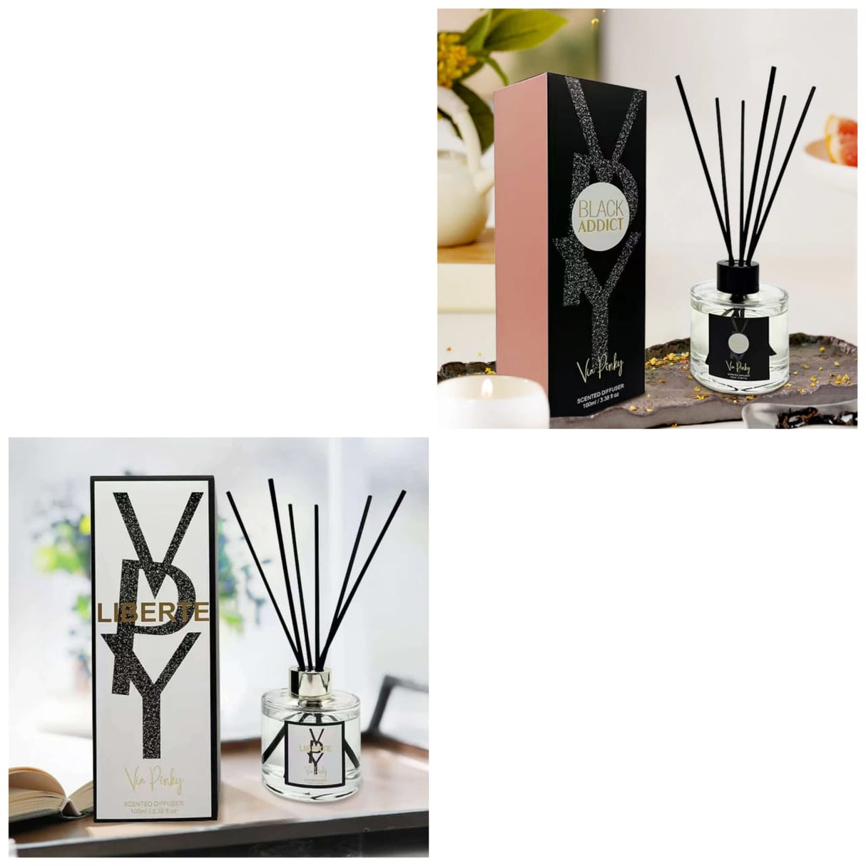 100ml Reed Diffuser Home Fragrance – Liberte Scent