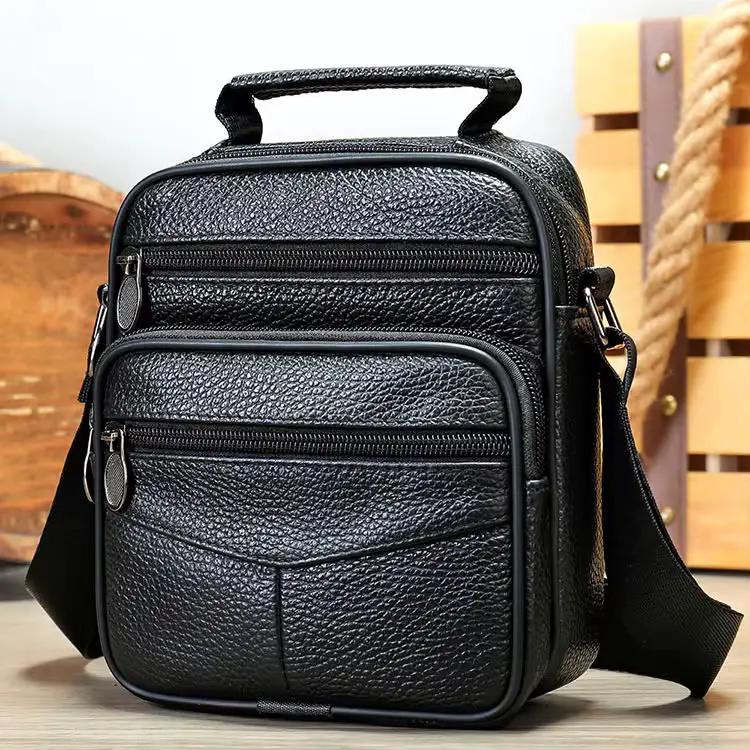 Premium Unisex Leather Crossbody Bag Crossbody bag Cross Body Bags